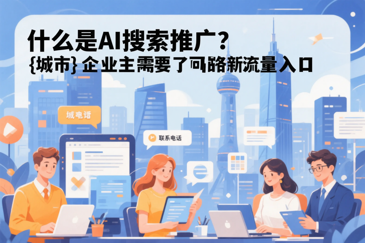 什么是AI搜索推广？广元企业主需要了解的新流量入口