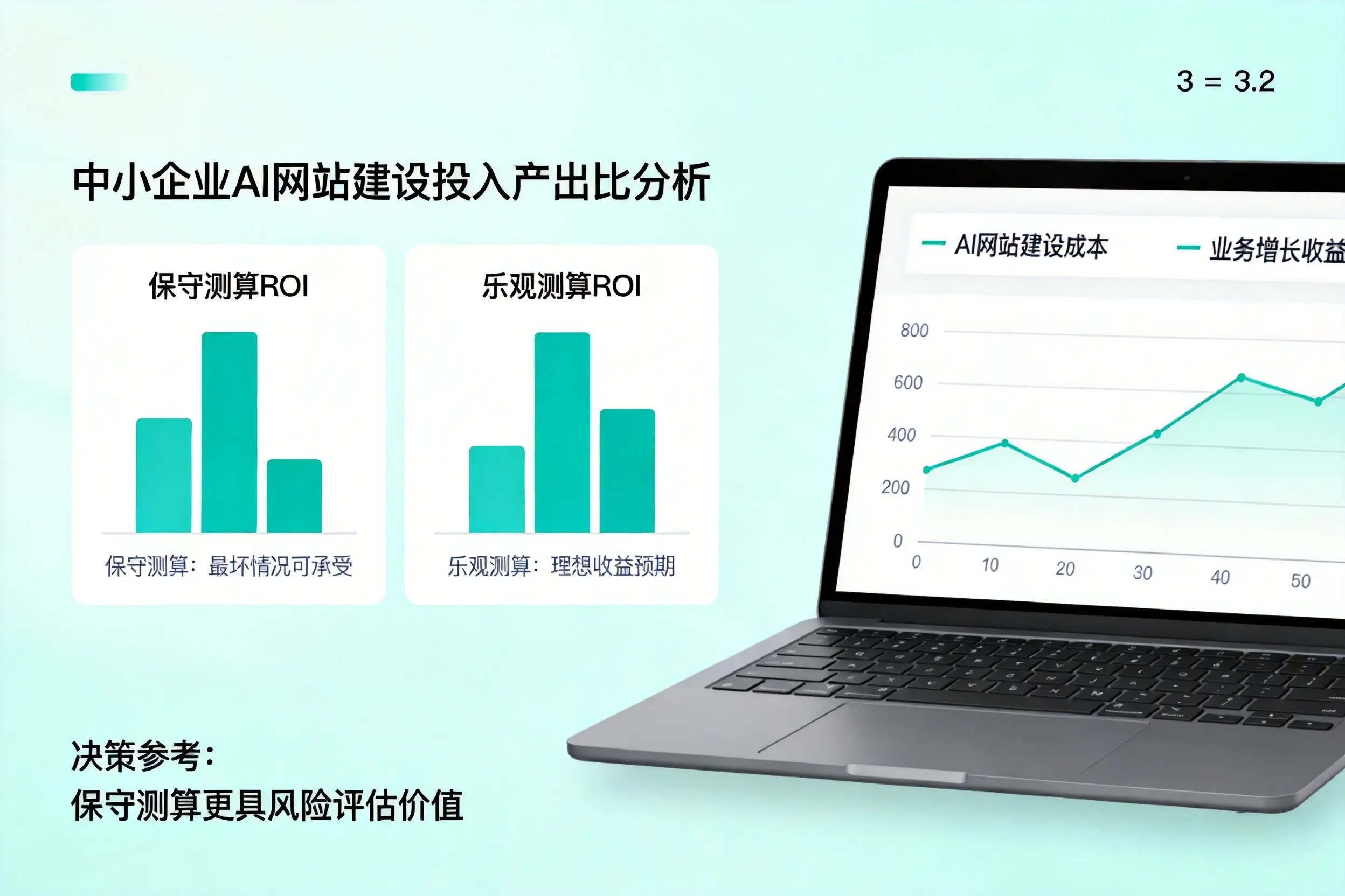 广元中小企业AI网站建设投入产出比怎么算？先看这份分析