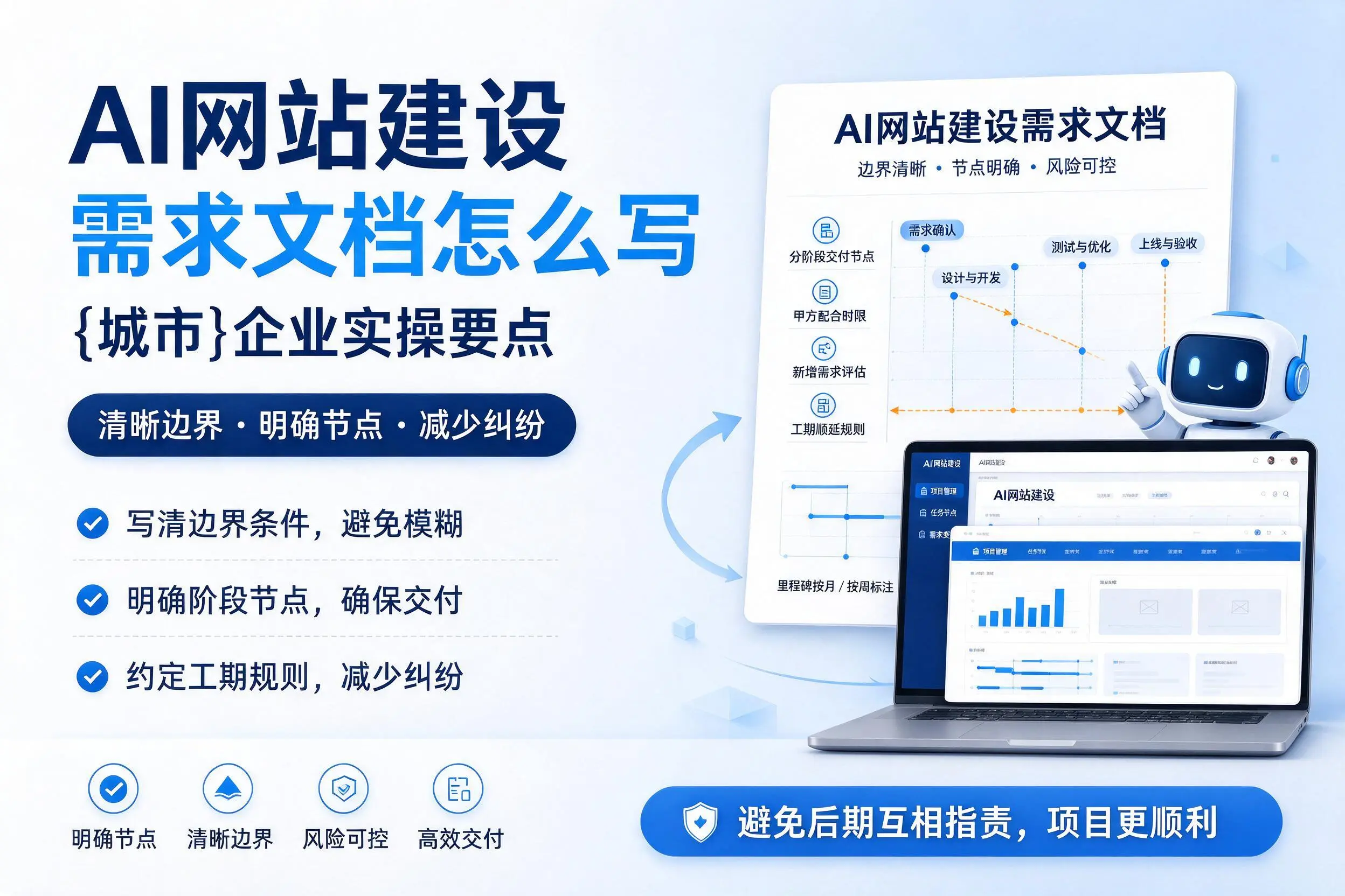 AI网站建设需求文档怎么写，广元企业实操要点